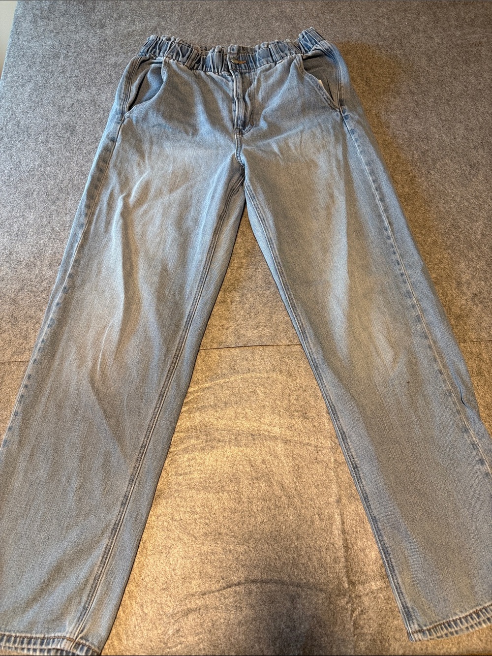 🥳 5 for $25 BUNDLE American Eagle Light Wash High-Rise Elastic Waist Jeans